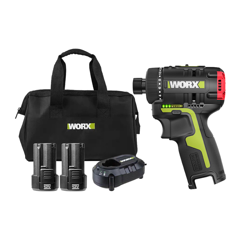 Bộ Máy vặn vít cấp trượt dùng pin 12V Worx WU129 (2 pin 2.0Ah, 1 sạc)