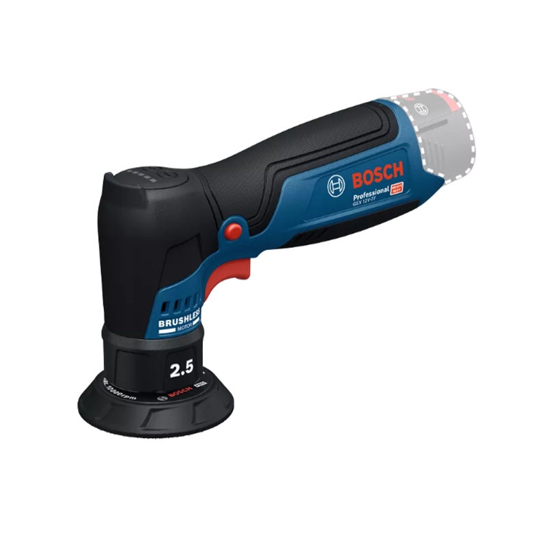 MÁY CHÀ NHÁM DÙNG PIN 12V BOSCH GEX 12V-77 (SOLO) 06019L2180