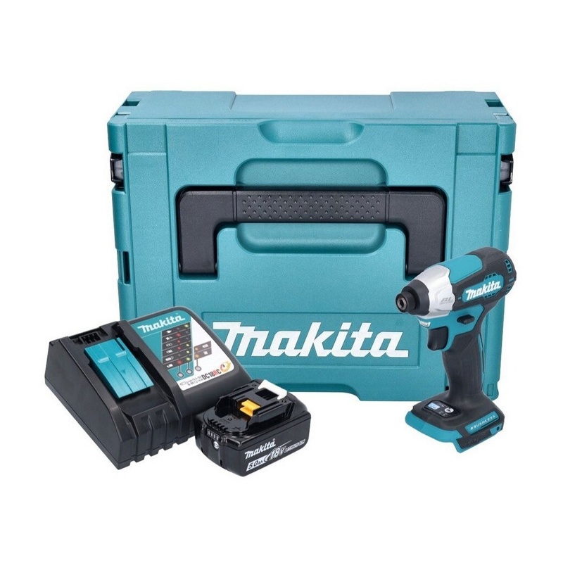 BỘ MÁY VẶN VÍT DÙNG PIN MAKITA DTD157RT1J (1 Pin 5.0Ah, 1 Sạc nhanh)