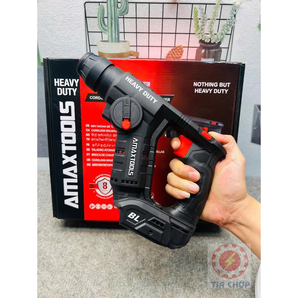 Thân Máy khoan bê tông không chổi than amaxtools A3CN12SM ( thân máy chưa pin sạc)