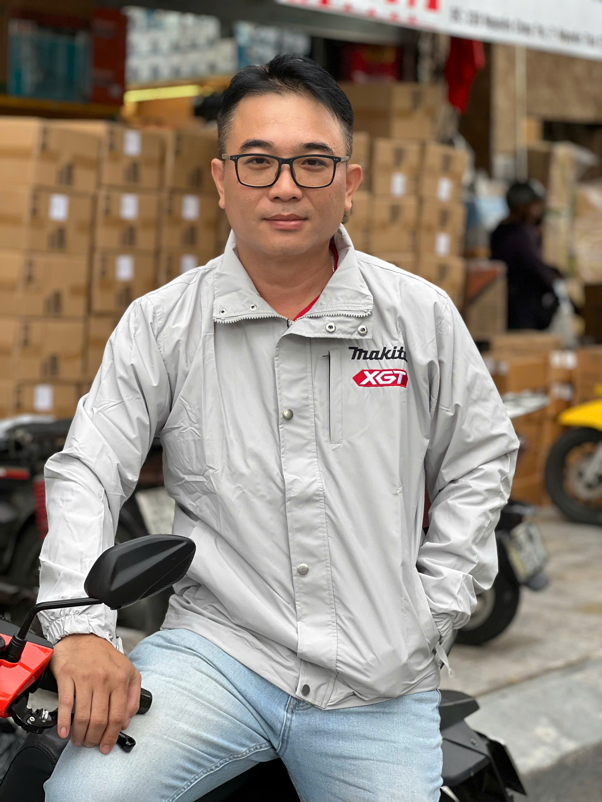 ÁO KHOÁC MAKITA CHÍNH HÃNG