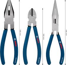 Bộ kìm 3 chi tiết tay cầm chống trượt 1600A03DN3 Bosch