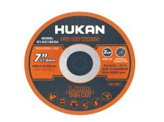 ĐÁ CẮT KIM LOẠI HUKAN 180MM G1-DC180-D4