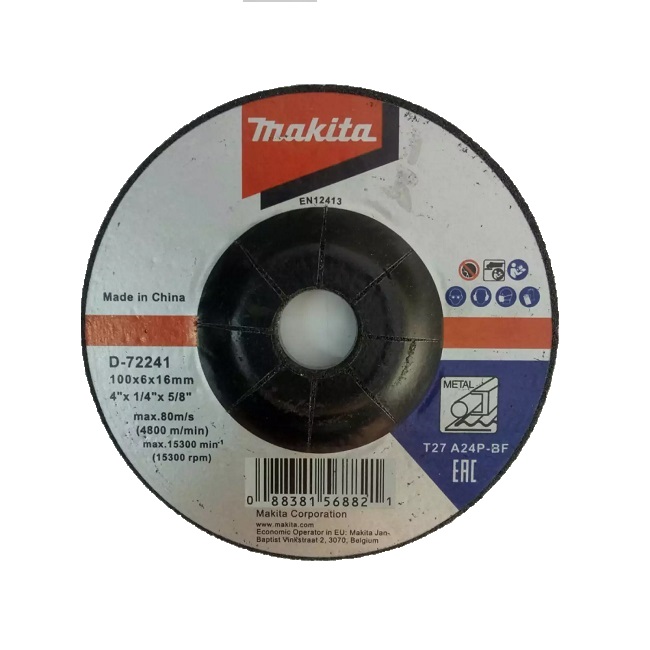 ĐÁ MÀI KIM LOẠI 100MM MAKITA D-72241