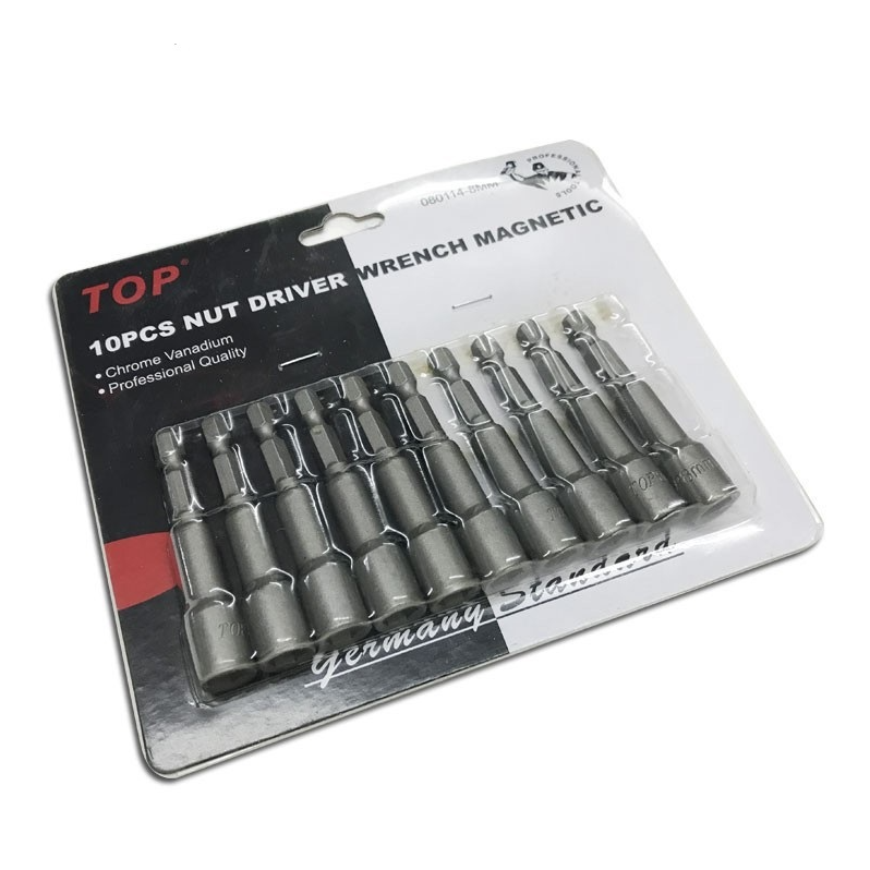 ĐẦU SIẾT TÔN DÀI 8x65MM TOP 080114 (10 CÁI/VỈ)