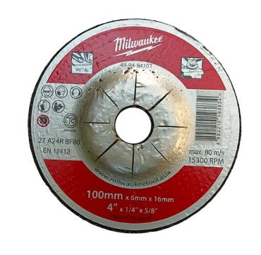 ĐĨA CẮT KIM LOẠI 100X6X16MM 49-94-8410T MILWAUKEE