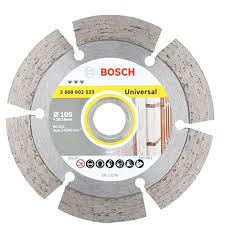 Đĩa cắt kim cương 105x20/16mm (không khía) 2608602523 Bosch