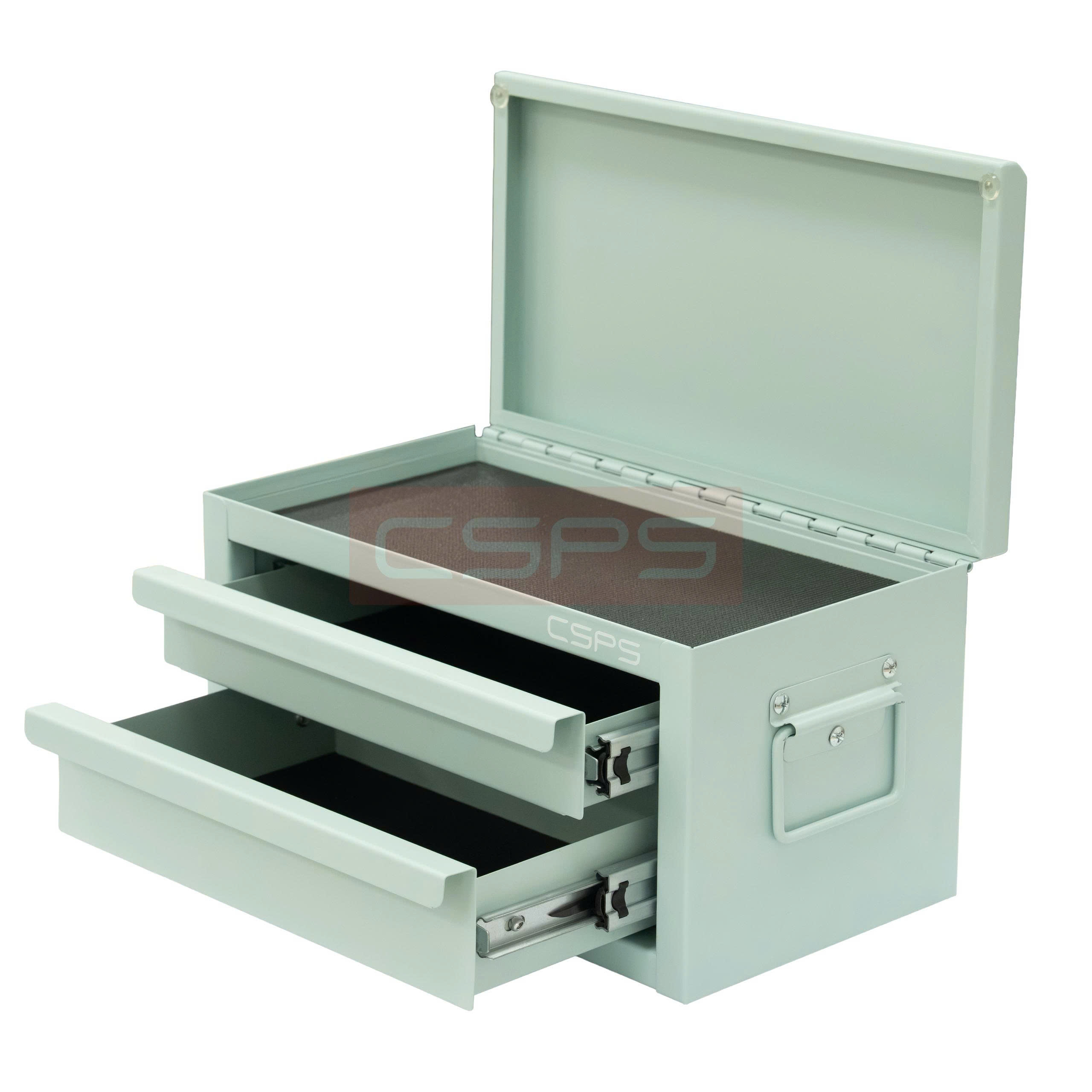 HỘP ĐỰNG DỤNG CỤ CSPS 27CM MÀU XANH CÓ NẮP