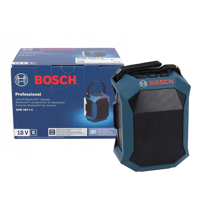 LOA CÔNG TRÌNH DÙNG PIN 18V BOSCH GPB 18V-1 C (SOLO) 06014A7080