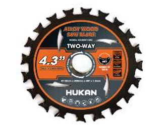 LƯỠI CẮT GỖ 2 CHIỀU HUKAN 110MM GEN 2 G2-SBW110R2