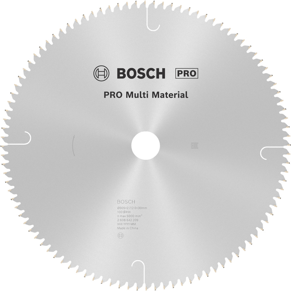 Lưỡi cắt nhôm đa năng 305x2.7/2.0x30mm T100 2608642209 Bosch