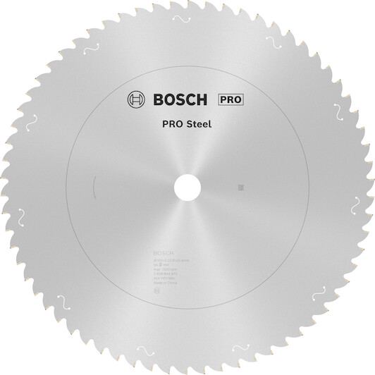 Lưỡi cưa hợp kim PRO (sắt), 355x2.2x25.4 mm, T66 2608844870 Bosch