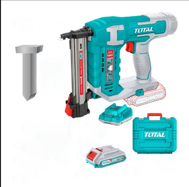 MÁY BẮN ĐINH BÊ TÔNG DÙNG PIN 20V TOTAL TCSTLI3808 (Kèm 1 Pin 2.0Ah & Sạc)