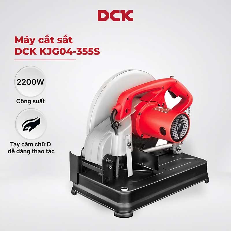 MÁY CẮT SẮT 2200W KJG04- 355S - DCK