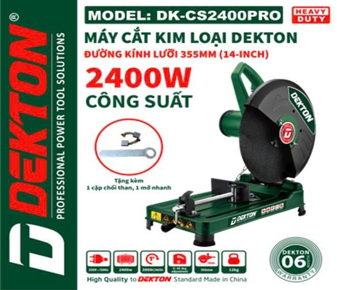 MÁY CẮT SĂT DEKTON 355MM DK-CS2400XPRO