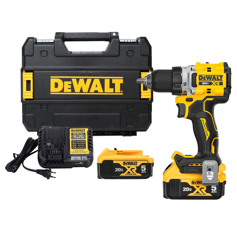 MÁY KHOAN DÙNG PIN 20V DEWALT DCD801P2 (2 PIN 5.0AH * 1 SẠC)