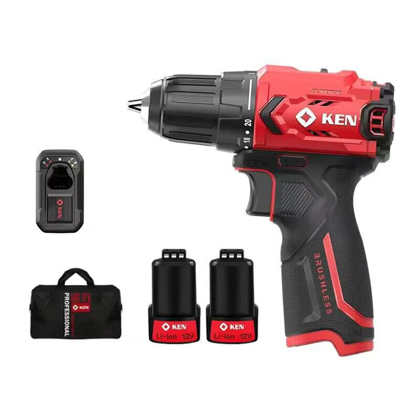 MÁY KHOAN VẶN VÍT PIN 10MM 16V KEN BL7316X-2 (2 PIN, 1 SẠC)