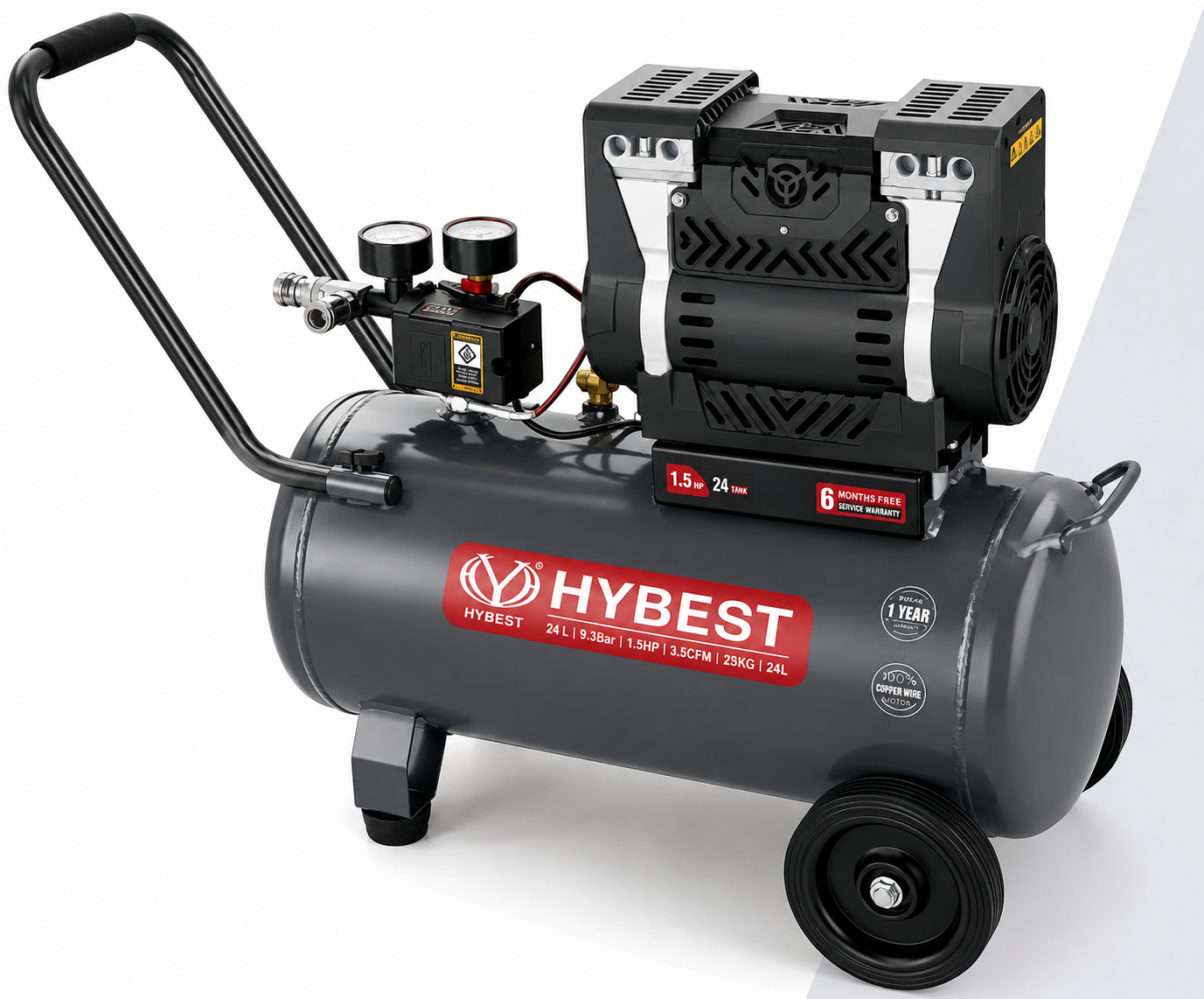 MÁY NÉN KHÍ KHÔNG DẦU — 24L VACWL1524AH4P