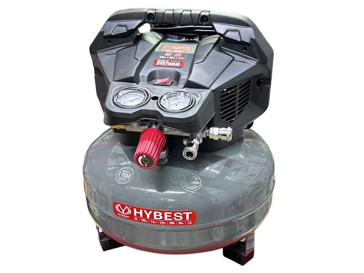MÁY NÉN KHÍ KHÔNG DẦU HYBEST VACW1523AEMG 23L 1.5HP