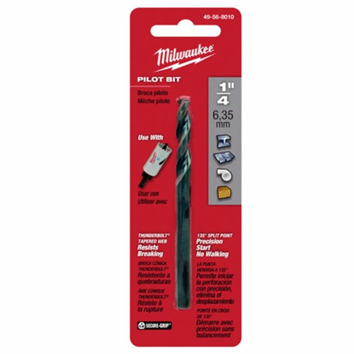 MŨI KHOAN SẮT PILOT 6MM X 100MM MILWAUKEE