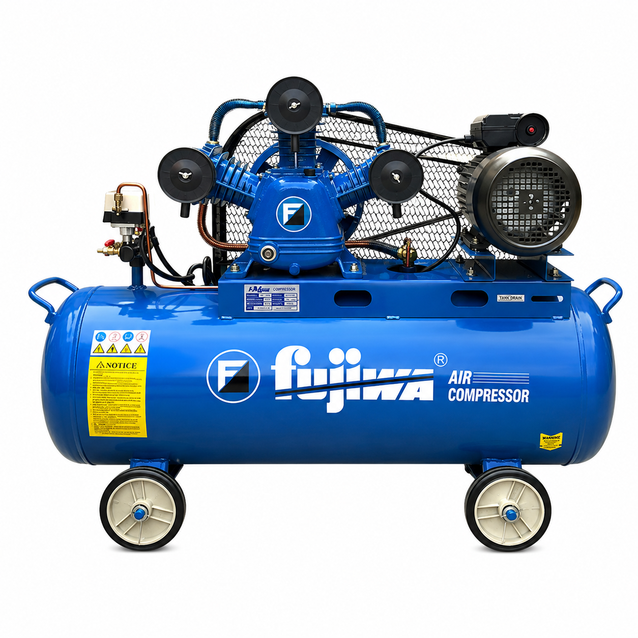 Máy Nén Khí Dây Đai Fujiwa FU212W 4HP 120L