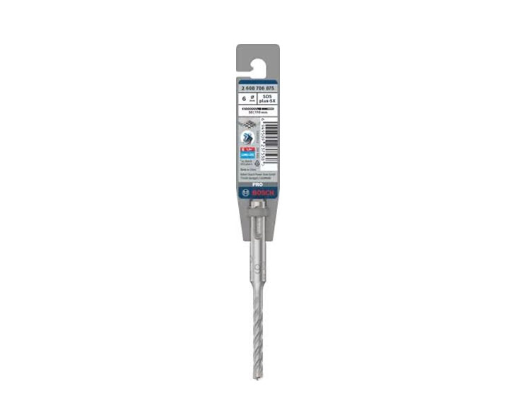 Mũi khoan SDS PLUS-5X 6x50x110 (Bao bì Pro) 2608706875 Bosch