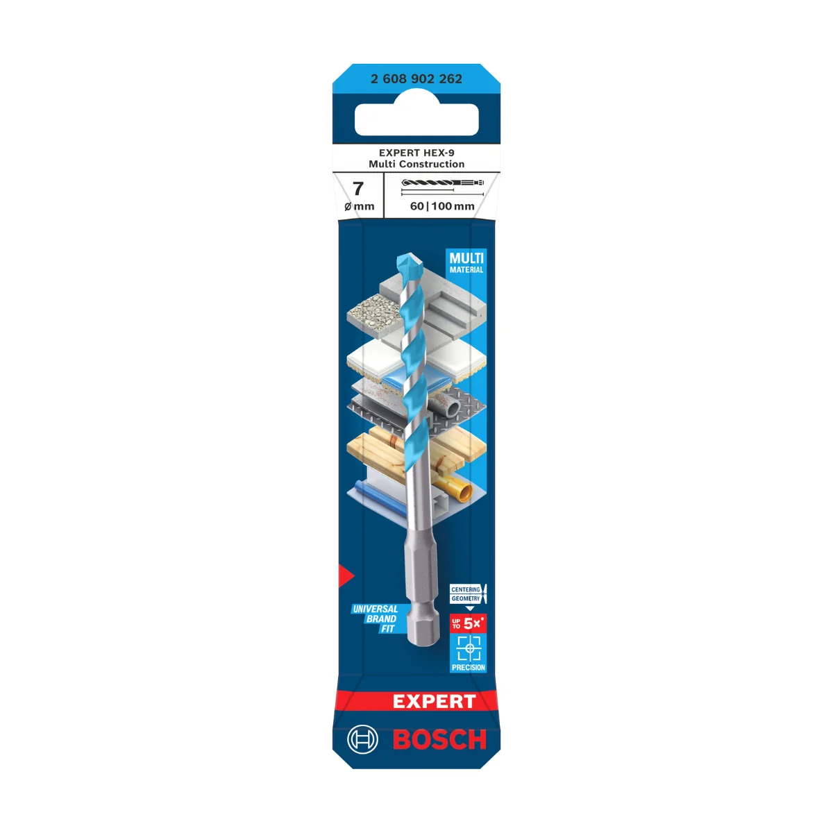 Mũi khoan đa năng Hex-9 (7x50x100) 2608902262 Bosch