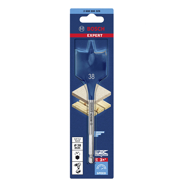 Mũi khoét gỗ đuôi cá SELFCUT 38x152mm 2608900329 Bosch