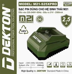 SẠC 21V 2.5A DEKTON M21-S25XPRO