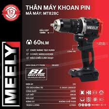 THÂN MÁY KHOAN DÙNG PIN MEELY MT828C