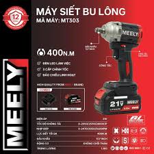 THÂN MÁY SIẾT BULONG 400N.M DÙNG PIN 21V MEELY MT303 (CHƯA PIN, SẠC)