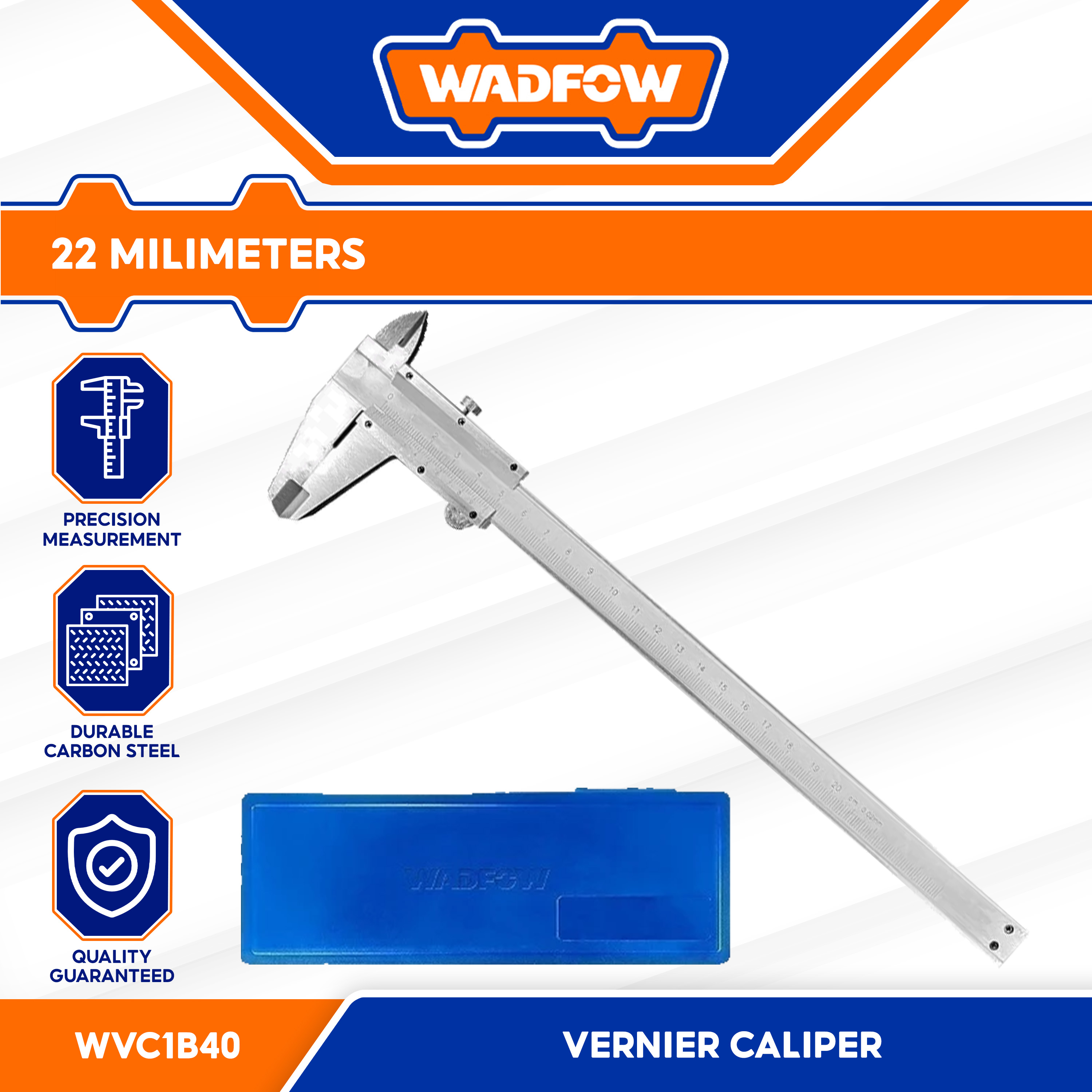 THƯỚC CẶP 200MM WADFOW WVC1B40