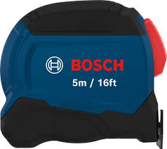 Thước cuộn 5 m / 16 ft tự khóa 1600A03AB8 Bosch