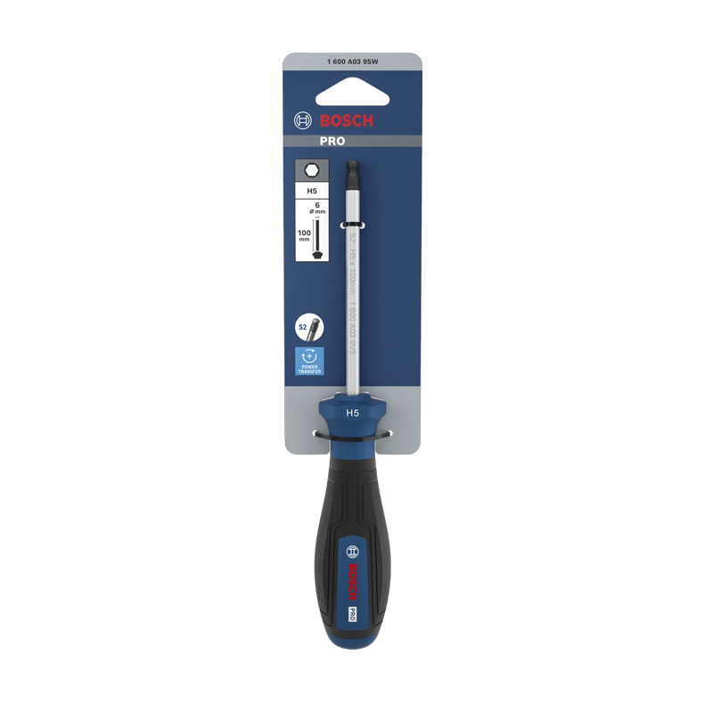 Tua vít lục giác PRO H5x100mm 1600A039SW Bosch