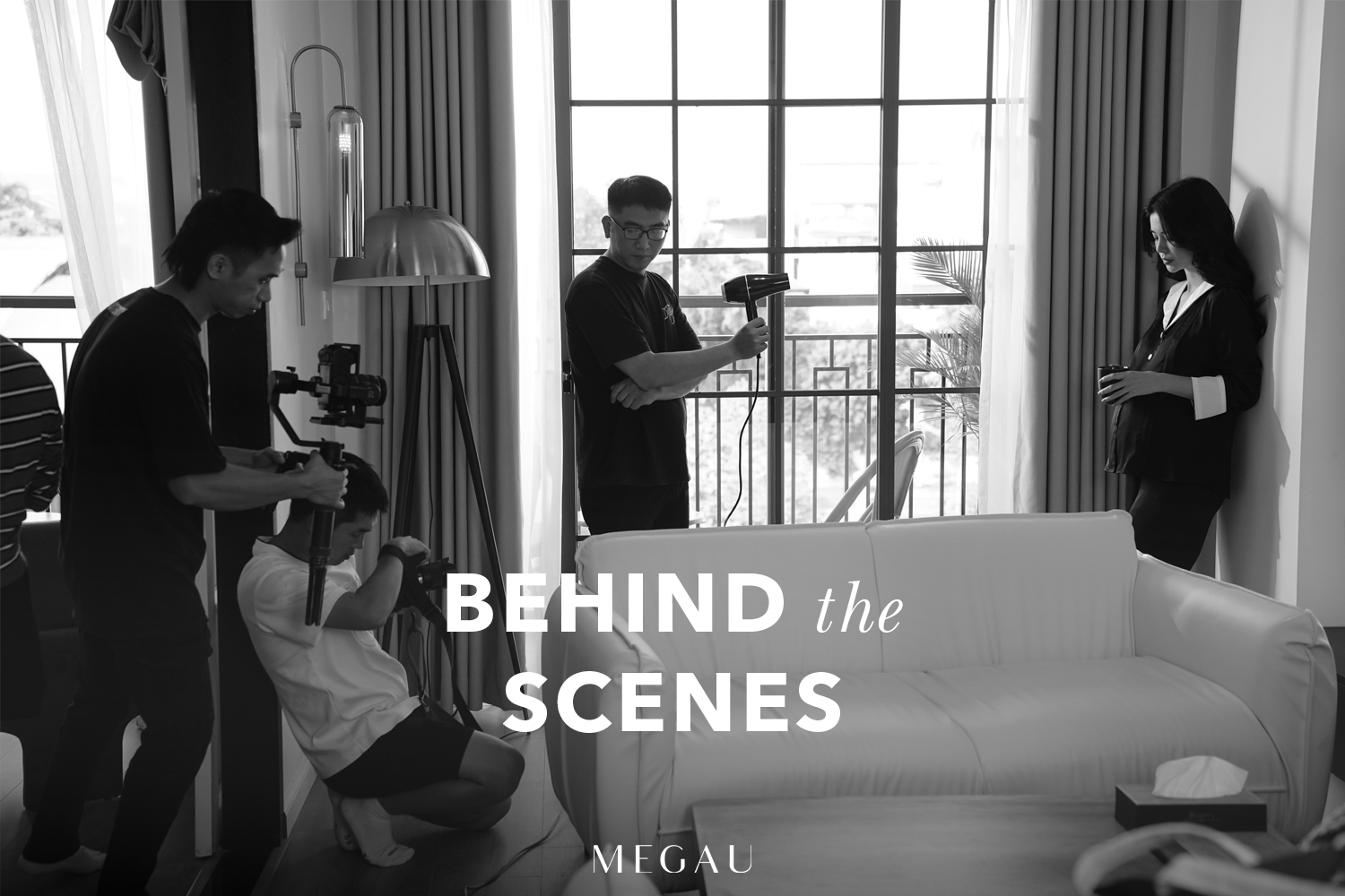 BEHIND THE SCENES - Hậu Trường Chụp Ảnh Bộ Sưu Tập Đồ Ngủ “Luxe Lullabies” của MEGAU: Khi Thoải Mái và Sang Trọng Giao Thoa