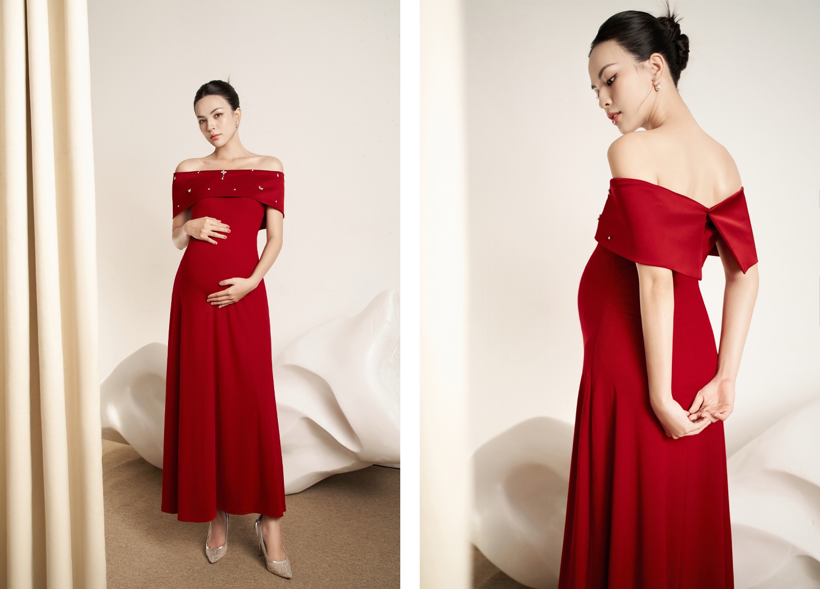 Bí Quyết Chọn Váy Bầu Thiết Kế Cho Dịp Nghỉ Lễ: Mặc Sao Để Vừa Xinh, Vừa Thoải Mái?