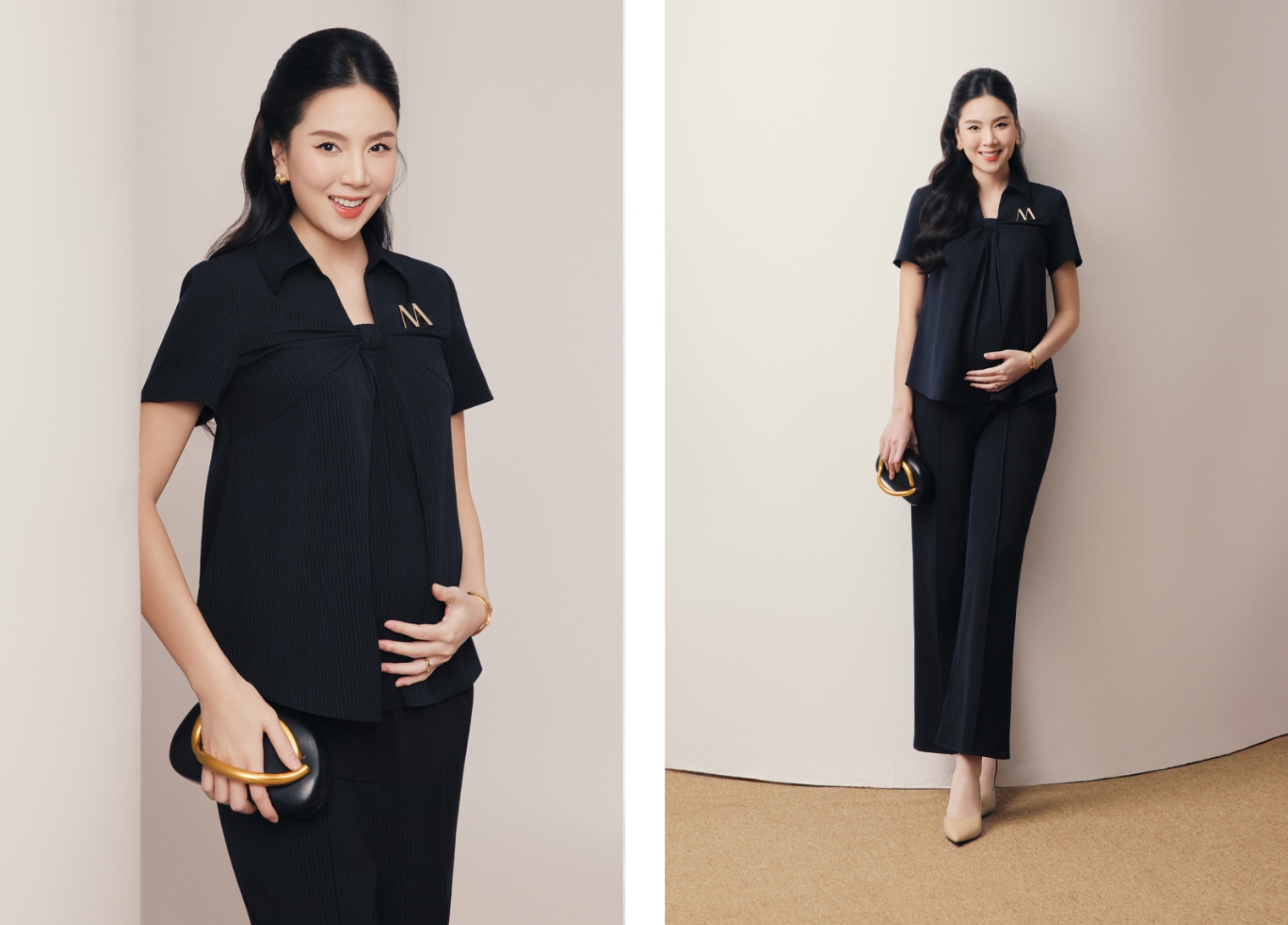 Váy Bầu Công Sở – Khi Mẹ Bầu Vẫn Có Thể “Chic” Mỗi Ngày Đến Văn Phòng