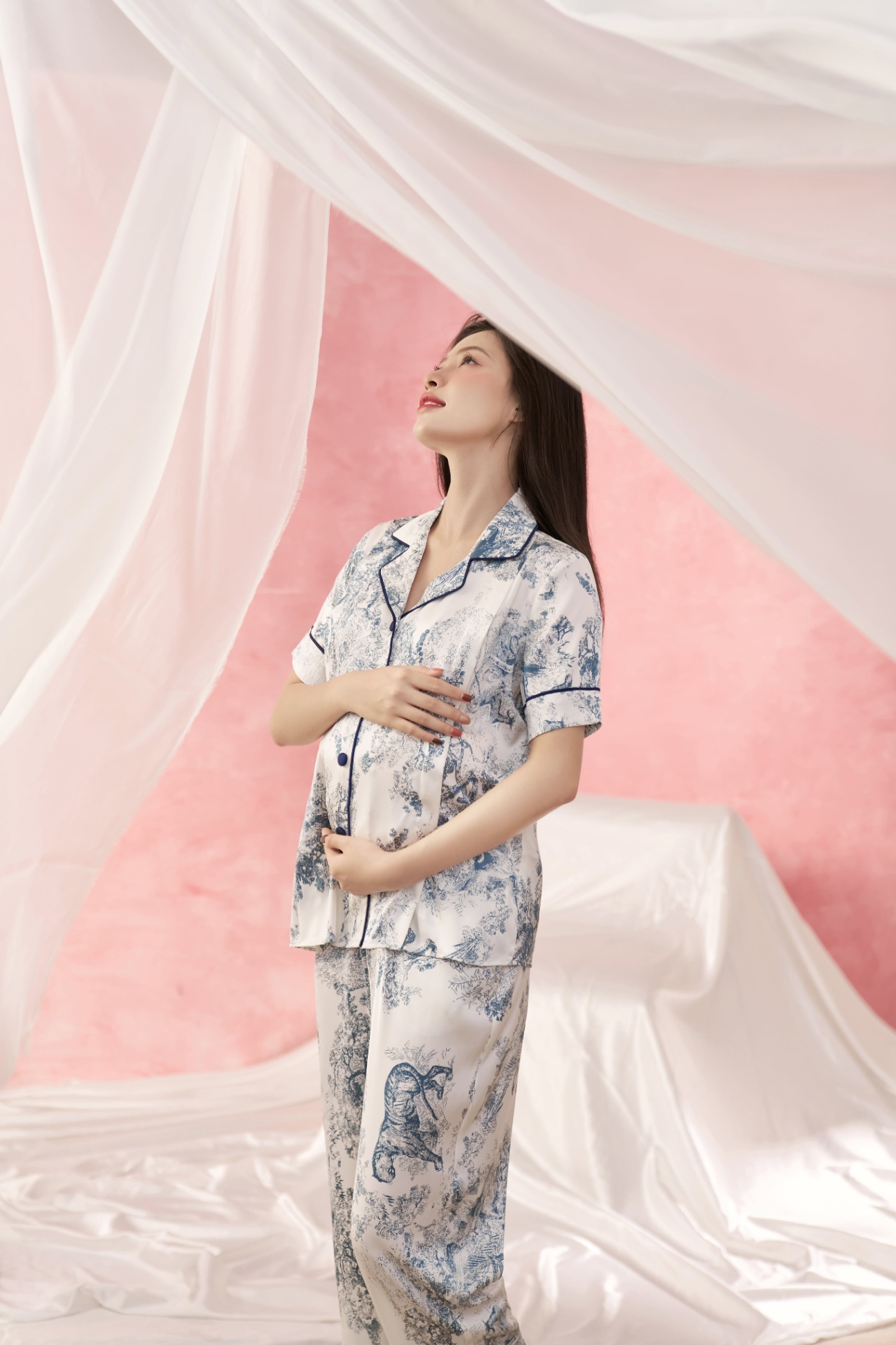 Bộ Đồ Ngủ Kimono Tay Dài Mẫu Mới Cực Xinh | IvySweetHome