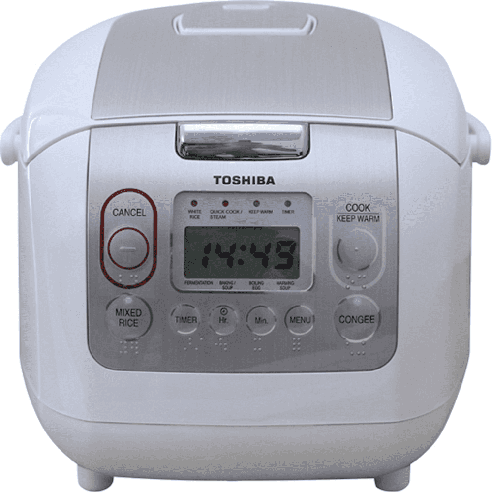 Nồi cơm điện tử Toshiba 1 lít RC-10NMFVN(WT)