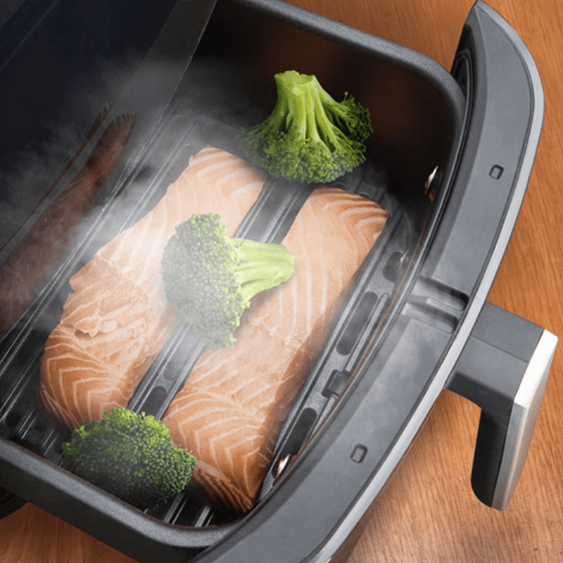 Nồi chiên không dầu Hơi Nước Tefal 3 trong 1 Easy fry Steam & Grill FW201815