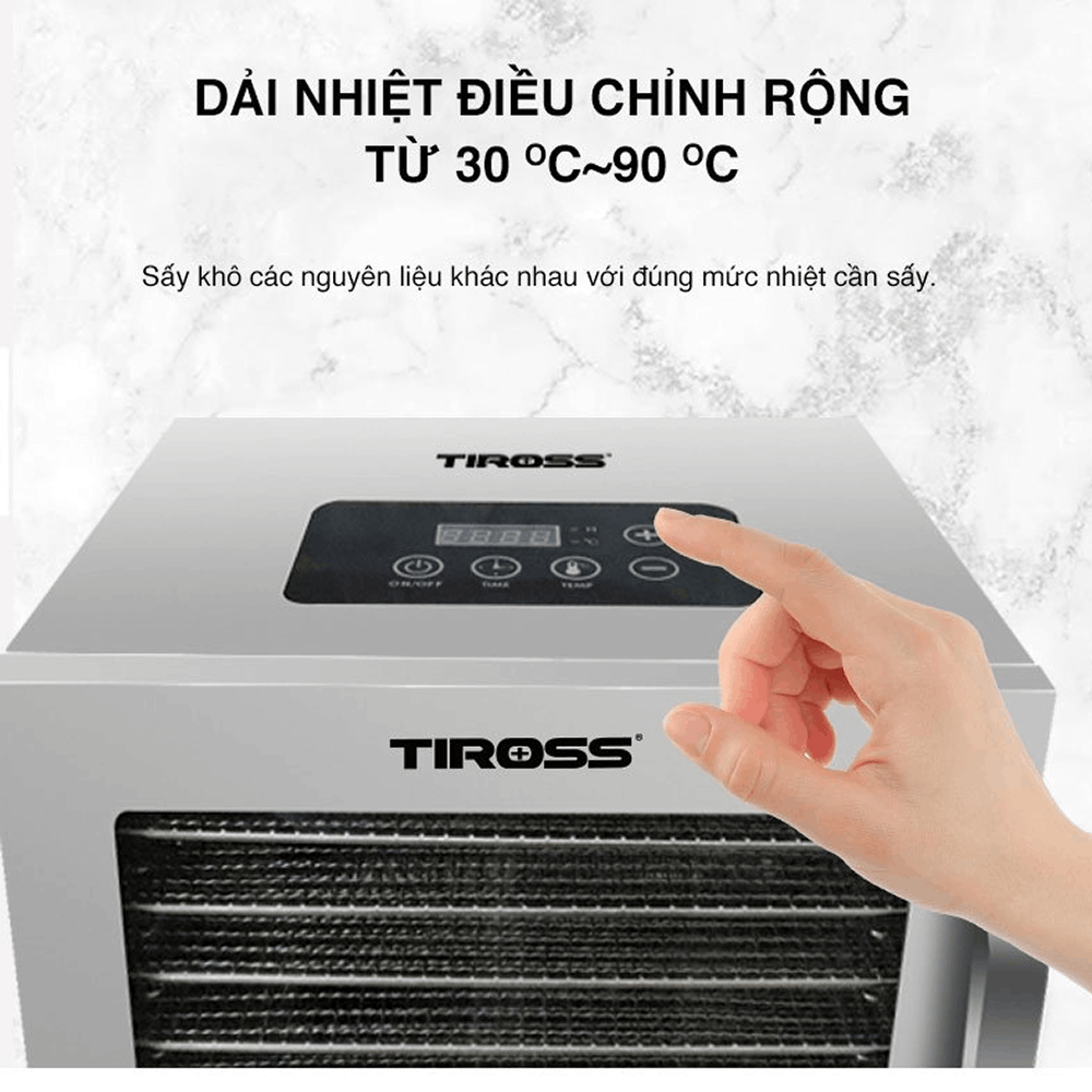 Máy sấy hoa quả Tiross TS9683