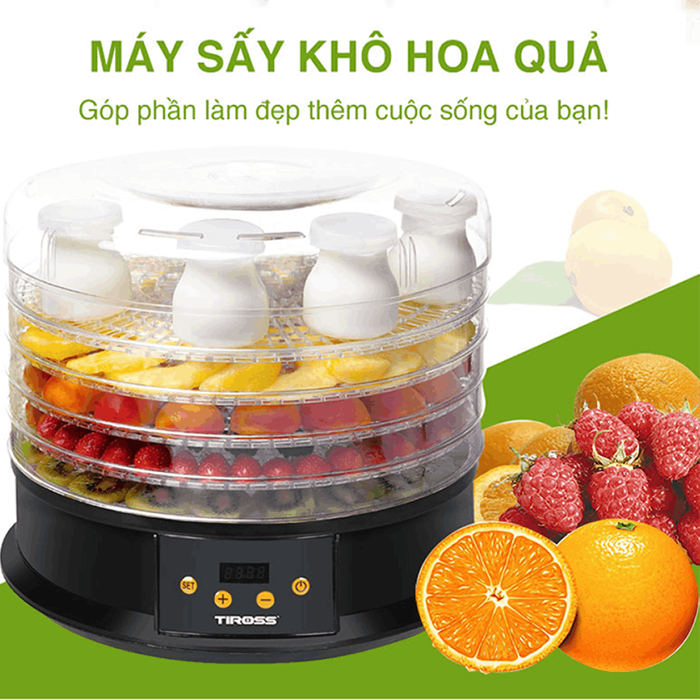 Máy sấy hoa qủa Tiross TS9682