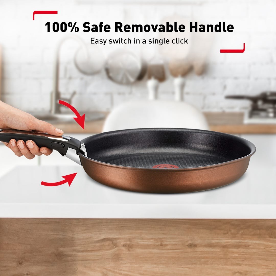 Bộ nồi chảo cán rời chống dính 5 món Tefal Ingenio Resource L6759522