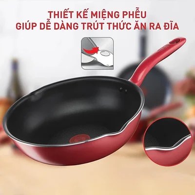 Chảo chiên chống dính sâu lòng 28cm Tefal So Chef G1358696, Dùng cho mọi loại bếp