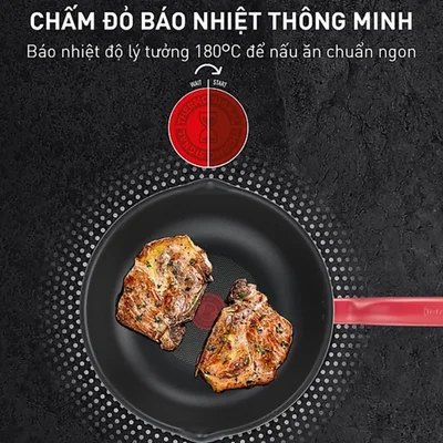 Chảo chiên chống dính sâu lòng 28cm Tefal So Chef G1358696, Dùng cho mọi loại bếp