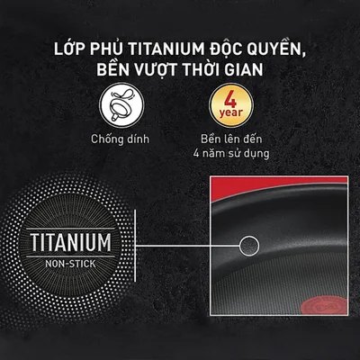 Chảo chiên chống dính sâu lòng 28cm Tefal So Chef G1358696, Dùng cho mọi loại bếp