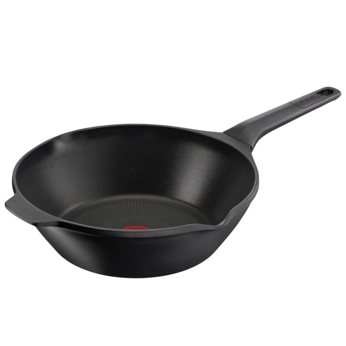 Chảo đúc chống dính đáy từ cao cấp sâu lồng Tefal Robusto E2491944 có miệng rót 28cm