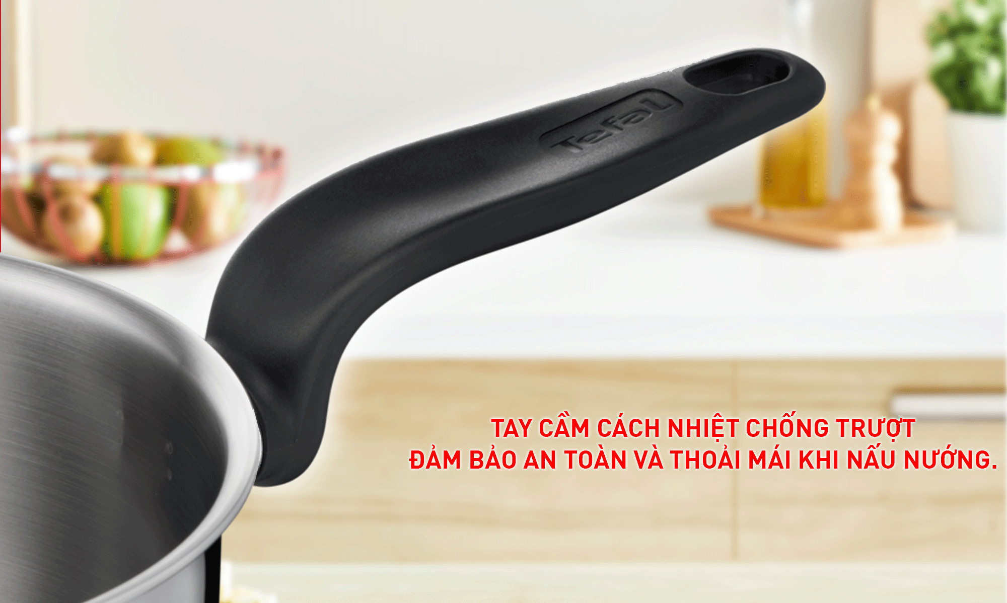 Bộ nồi inox Tefal Primary E3086S74 16/20/24cm