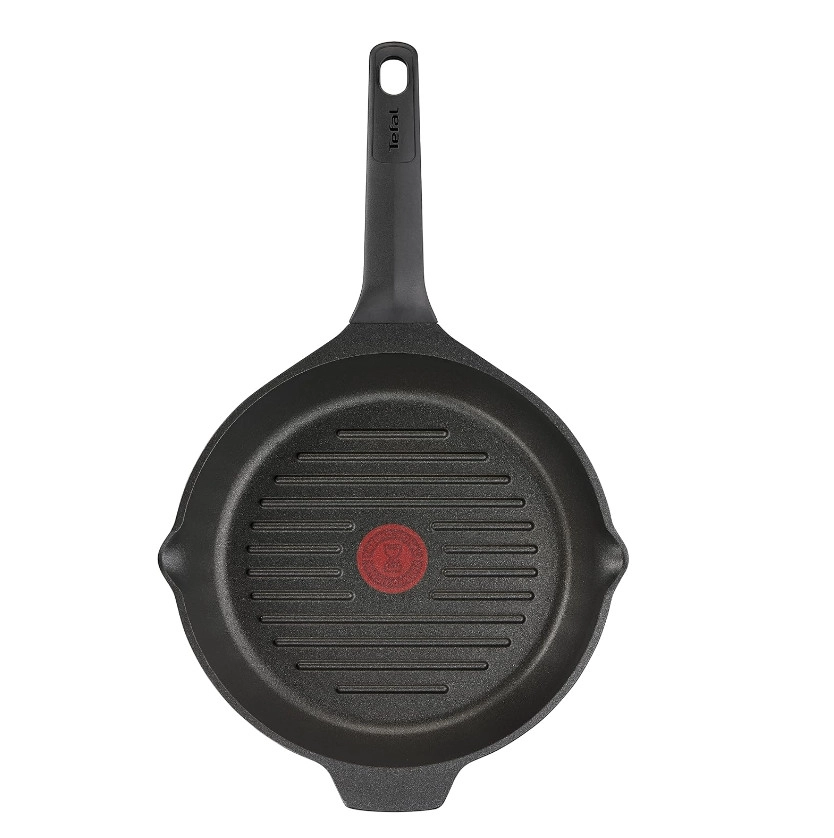 Chảo đúc cao cấp nướng, chiên Tefal Robusto có miệng rót 26cm E2494044