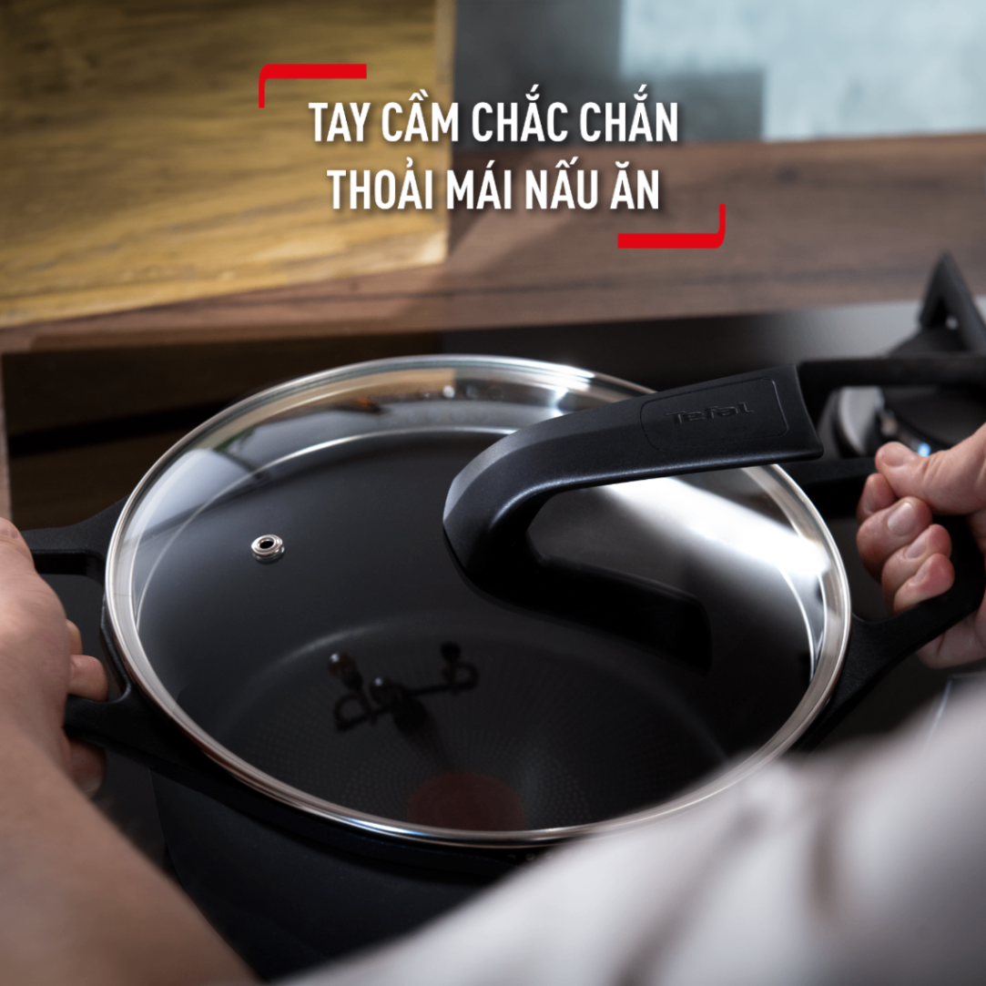 Nồi đúc cao cấp Tefal Robusto có miệng rót 24cm E2494644